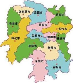 湖南省有哪些市和县